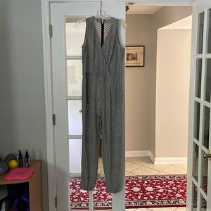 Halogen Chevron pant jumpsuit